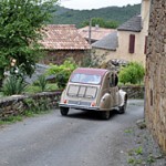 Balade en 2 cv dans l'Aveyron